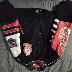 1997 Detroit Redwing Letterman Coat